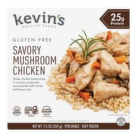 Kevin's Natural Foods Savory Mushroom Chicken Bowl, 9.5 Ounce