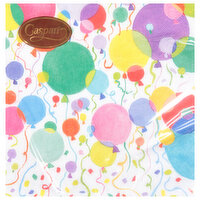 Caspari Balloons and Confetti Luncheon Napkin, 1 Each