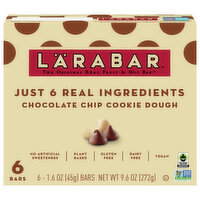 Larabar Chocolate Chip Chookie Dough, 6 Each