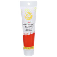 Wilton Red Ready-to-Use Icing Tube, 4.25 oz., 4.25 Ounce