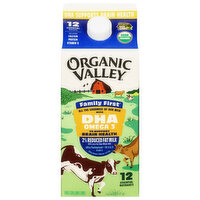 Organic Valley 2% DHA Omega 3 Milk, 64 Ounce