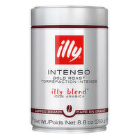 Illy Coffee Intenso Whole Bean, 8.8 Ounce