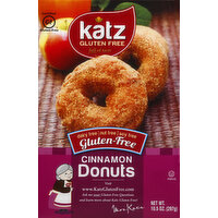 Katz Donuts, Cinnamon, Gluten Free, Box, 10.5 Ounce