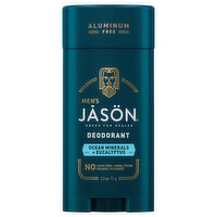 Jason Mens Deodorant Ocean Mineral Eucalypts, 2.5 Ounce