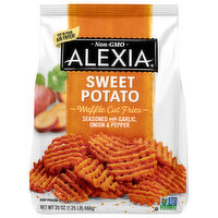 Alexia Fries, Seasoned, Sweet Potato, Waffle Cut, 20 Ounce