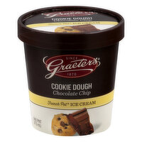 Graeter's Ice Cream, French Pot, Cookie Dough Chocolate Chip, 1 Pint