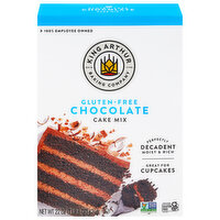 King Arthur Baking Company Cake Mix, Gluten Free, Chocolate, 22 Ounce