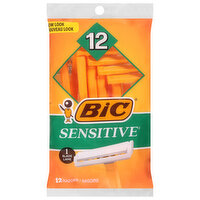 BIC Sensitive Disposable Razor, 12 Each