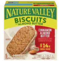 Nature Valley Biscuit Sandwiches, Almond Butter,5 Count, 5 Each