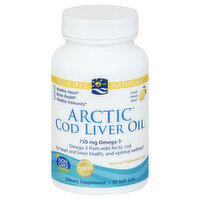Nordic Naturals Cod Liver Oil Softgels, 90 Each