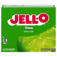 Jell-O Lime Gelatin Dessert Mix, 3 Ounce