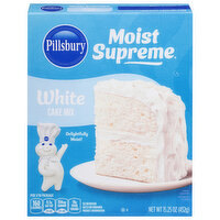 Pillsbury Cake Mix, Premium, White, 15.25 Ounce