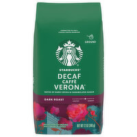 Starbucks Caffe Verona Decaf Ground Coffee, 12 Ounce
