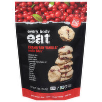 Every Body Eat Cookie Bites Cranberry Vanilla, 5.5 Ounce