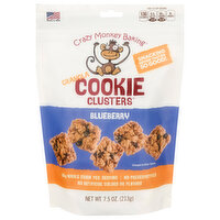 Crazy Monkey Baking Blueberry Granola Cookie Clusters, 7.5 Ounce