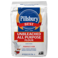 Pillsbury All Purpose Flour, Unbleached, Enriched, 5 Pound