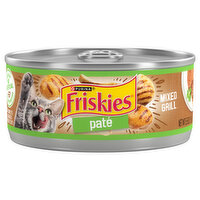 Friskies Pate Wet Cat Food, Pate Mixed Grill, 5.5 Ounce