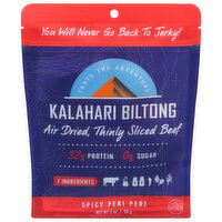 Kalahari Snacks Beef, Air-Dried, Spicy Peri-Peri, Thinly Sliced, 2 Ounce