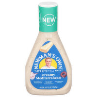 Newman's Own Dressing Creamy Mediterranean, 16 Ounce