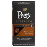 Peets Capsules Ristretto, 10 Each