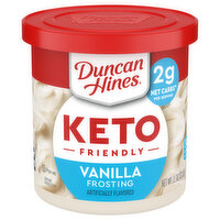 Duncan Hines Vanilla Keto Friendly Frosting, 11 Ounce