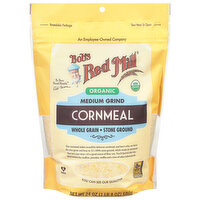 Bob's Red Mill Organic Cornmeal Medium Grind, 24 Ounce