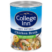 College Inn Less Sodium Chicken Broth, 14.5 Ounce