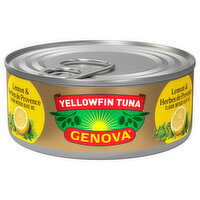 Genova Lemon & Herbes de Provence Yellow Fin Tuna in Oil, 5 Ounce