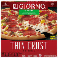 Digiorno Supreme Thin Crust Pizza, 19.1 Ounce