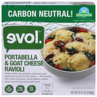 Evol Portabella And Goat Cheese Ravioli, 8.75 Ounce