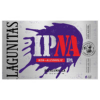 Lagunitas IPNA Non-Alcoholic IPA, 6 Each