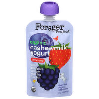 Forager Project Yogurt, Cashewmilk, Organic, Berry Berry, Kids, 3.2 Ounce