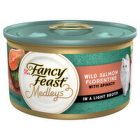 Fancy Feast Medleys Wild Salmon Florentine, 3 Ounce