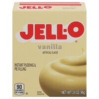 Jell-O Vanilla Instant Pudding & Pie Filling Mix, 3.4 Ounce