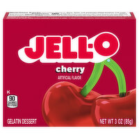 Jell-O Cherry Gelatin Dessert Mix, 3 Ounce