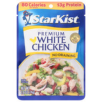 Starkist Premium White Chicken Pouch, 2.6 Ounce