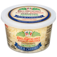 BelGioioso Shredded Four Cheese Blend, 5 Ounce