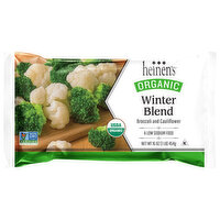 Heinen's Organic Winter Blend Broccoli And Cauliflower, 16 Ounce