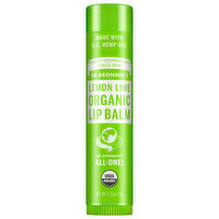 Dr Bronner Lip Balm Organic Lemon Lime, 0.15 Ounce