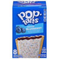 Pop-Tarts Frosted Blueberry Toaster Pastries, 8 Each