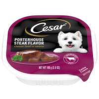 CESAR Porterhouse Steak Flavor Classic Loaf in Sauce, 3.5 Ounce