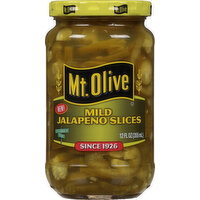 Mt. Olive Mild Jalapeno Slices, 12 Ounce