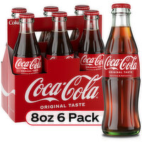 Coca-Cola Soda Soft Drink, 6 Each