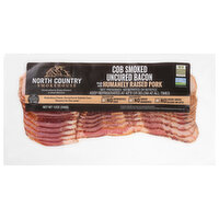 North Country COB Smoked Uncured Bacon, 12 Ounce