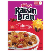 Kellogg's Raisin Bran Crunch with Cranberries, 13.6 Ounce