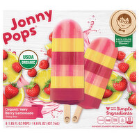 JonnyPops Very Berry Lemonade, 8 Each