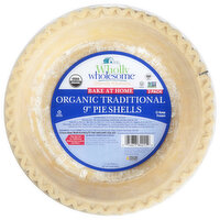 Wholly Wholesome Pie Shells, Organic, Traditional, 9 Inch, 14 Ounce