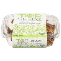 Top Seedz Crackers Sea Salt, 5 Ounce