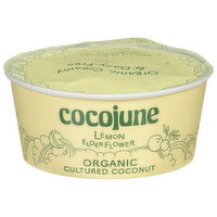 Cocojune Coconut Yogurt Lemon Elderflower, 4 Ounce
