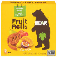 Bear Fruit Rolls Pear-Apple Tropical, 5 Each